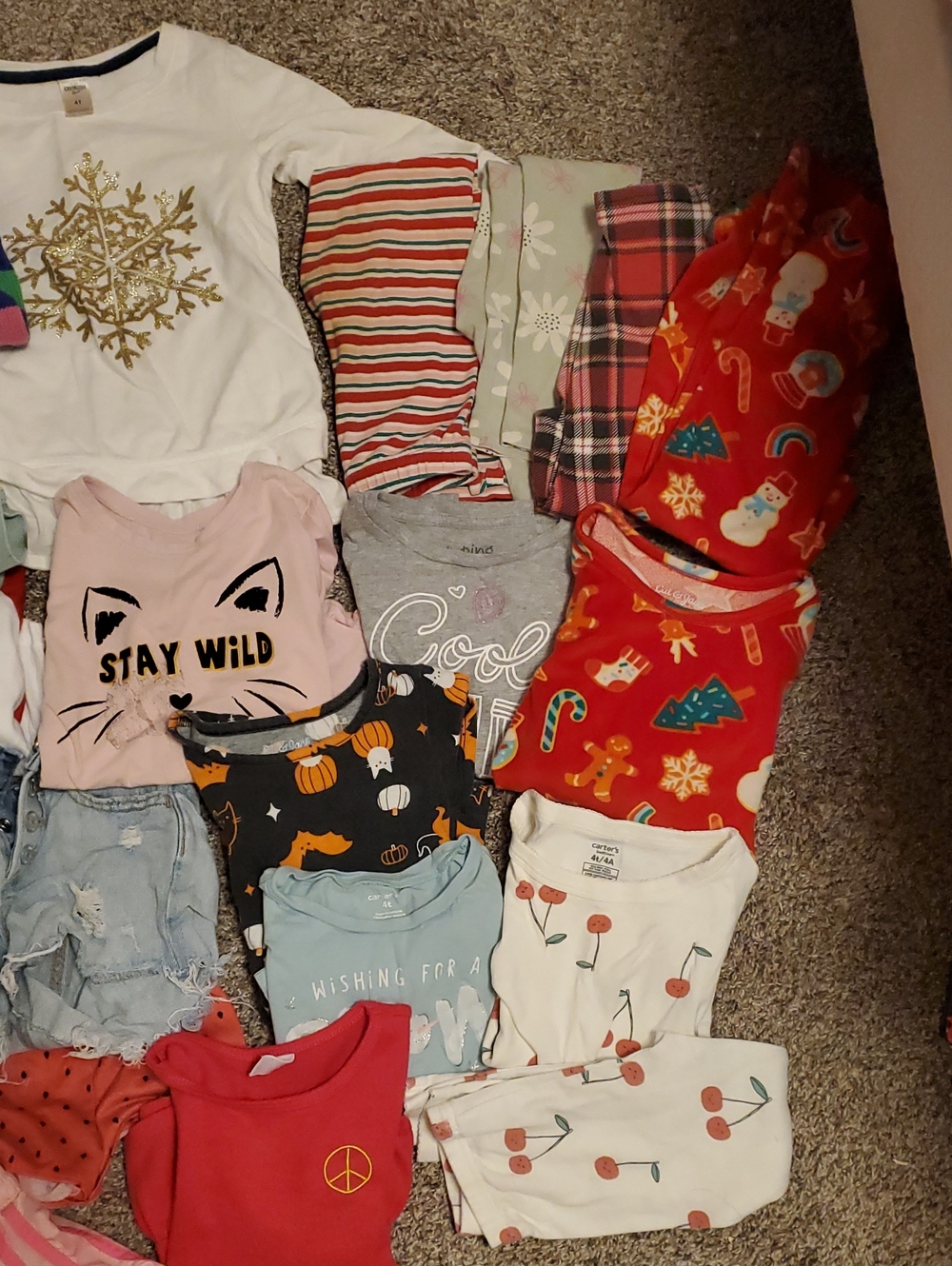Mixed Girls' Clothing Lot - Multicolor Tops & Shorts - Picture 4 of 16